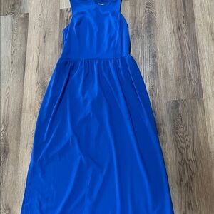 Vince Camuto royal Blue Sleeveless Maxi Dress size 10